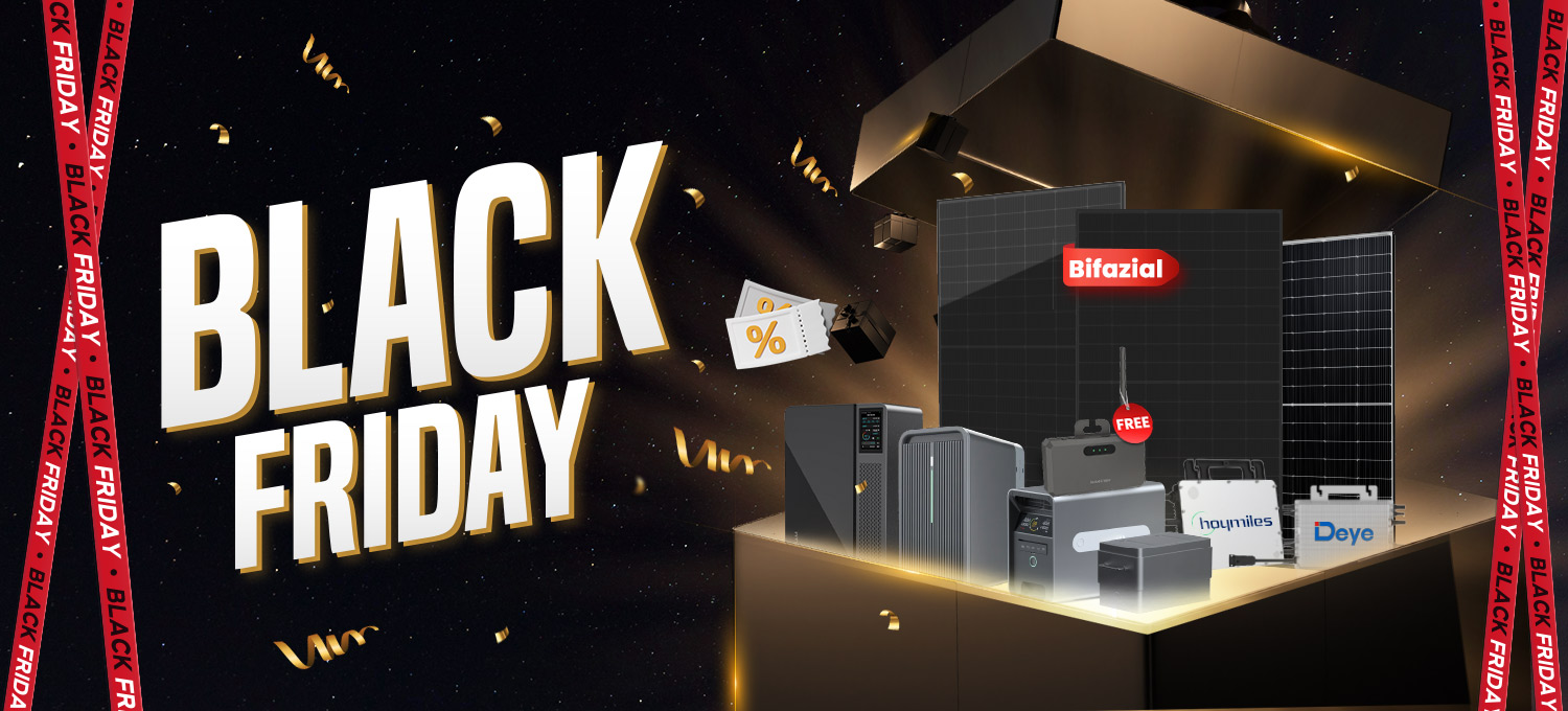 Black Friday Balkonkraftwerke 2024: Die besten Angebote von EPP Solar